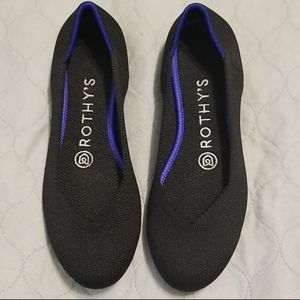 Rothy's Black Ballet Flats